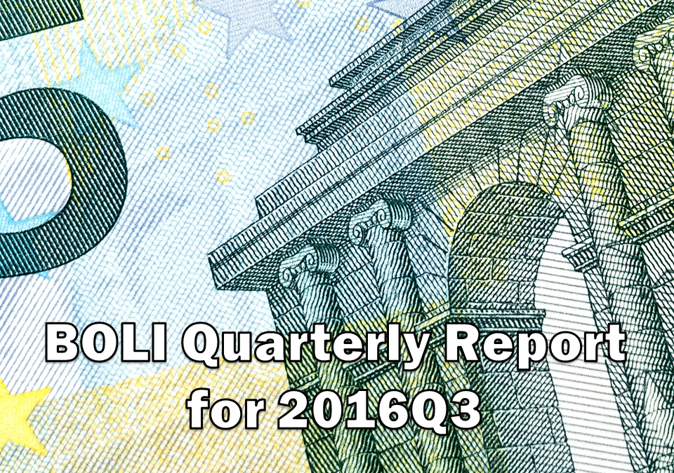 BOLI Quarterly Report for 2016Q3